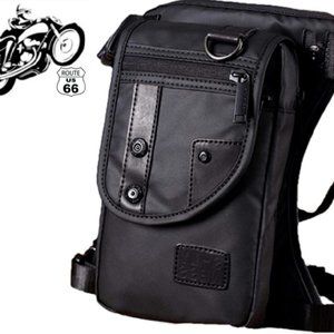 UNISEX WATERPROOF MOTORCYCLE 3-POCKET DROP LEG BAG